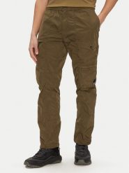 C.P. Company Spodnie materiałowe 18CMPA063A005904G Zielony Regular Fit. Zielone spodnie materiałowe C.P. Company, m, bez wzorów, z materiału. Za 1,099.00 zł.