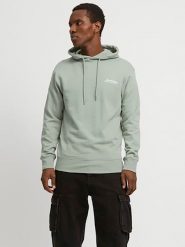 Jack & Jones Bluza w kolorze zielonym rozmiar: M. Zielone bluzy Jack & Jones, m, bez wzorów, z kapturem. Za 97.28 zł.