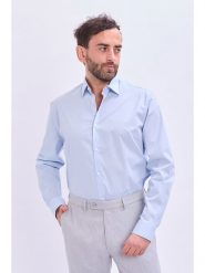 Marks & Spencer Koszula w kolorze błękitnym rozmiar: XL. Niebieskie koszule Marks & Spencer, xl, bez wzorów, bez kołnierzyka, bez ramiączek. Za 53.04 zł.