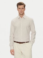 JOOP! Jeans Koszula 15 JJSH-92Hanson2K-W 30045977 Beżowy Regular Fit. Brązowe koszule JOOP! Jeans, l, bez wzorów, z bawełny, bez kołnierzyka, bez ramiączek. Za 369.99 zł.