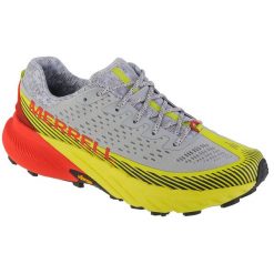Buty do biegania męskie Merrell Agility Peak 5. Szare buty do biegania Merrell, bez wzorów, z materiału, bez zapięcia, do biegania. Za 871.00 zł.