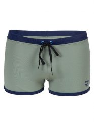 Arena Kąpielówki w kolorze miętowo-granatowym rozmiar: 6. Brązowe kąpielówki Arena, bez wzorów, z materiału. Za 79.40 zł.