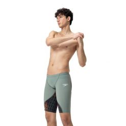 Strój pływacki startowy Męski Speedo Lzr Ignite. Brązowe odzież kompresyjna Speedo, l, bez wzorów, z elastanu, do pływania. Za 479.99 zł.