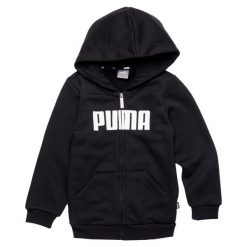 Puma Bluza Ess 84762101. Czarne bluzy z kapturem Puma, bez wzorów, z materiału, z kapturem. Za 121.99 zł.