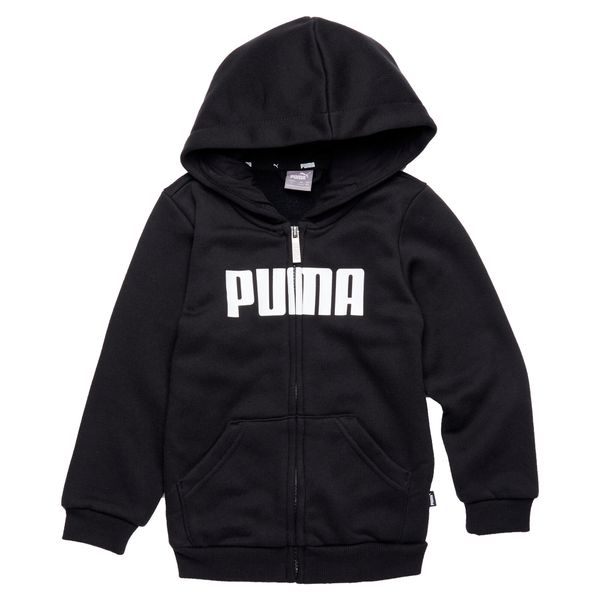 Puma Bluza Ess 84762101. Czarne bluzy z kapturem Puma, bez wzorów, z materiału, z kapturem. Za 133.99 zł.