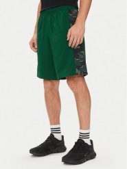Reebok Szorty sportowe Train Motion 100075354 Zielony Regular Fit. Zielone krótkie spodenki sportowe Reebok, m, bez wzorów, z syntetyku. Za 69.99 zł.