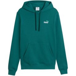 Bluza męska Puma ESS 2 Color Small No.1 Logo Hoodie. Zielone bluzy z kapturem Puma, m, bez wzorów, z bawełny, z kapturem. Za 164.99 zł.