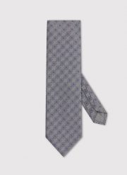 PAKO LORENTE – Krawat męski we wzory. Brązowe krawaty i muchy Pako Lorente, bez wzorów, z jedwabiu. Za 129.99 zł.