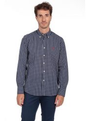 The Time of Bocha Koszula w kolorze granatowym rozmiar: XXL. Niebieskie koszule The Time of Bocha, xxl, bez wzorów, z bawełny, bez kołnierzyka, bez ramiączek. Za 153.45 zł.