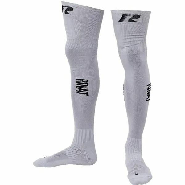 Skarpety bramkarskie Rinat Classic R1. Białe skarpety RINAT, bez wzorów, z poliesteru. Za 93.00 zł.