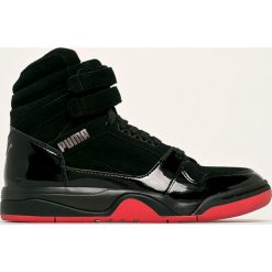 Puma - Buty Palace Guard Mid Red Carpet. Czarne buty sportowe casual Puma, bez wzorów, z materiału, bez zapięcia. Za 479.90 zł.