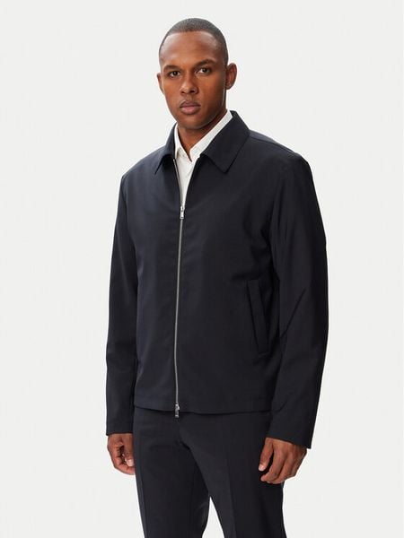 BOSS Marynarka H-Hanry 50567500 Granatowy Slim Fit. Niebieskie garnitury Boss, m, bez wzorów, z wełny. Za 1,799.00 zł.
