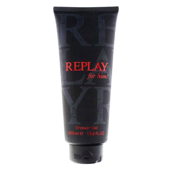 Replay For Him Shower Gel żel pod prysznic dla mężczyzn do ciała Żele pod prysznic 400 ml Męskie. Pielęgnacja ciała Replay. Za 52.99 zł.