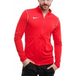 Bluza Męska Rozpinana Nike Dri-FIT Park 20 Sportowa bez Kaptura roz. XXL. Czerwone bluzy z kapturem Nike, m, bez wzorów, bez kaptura. Za 113.99 zł.