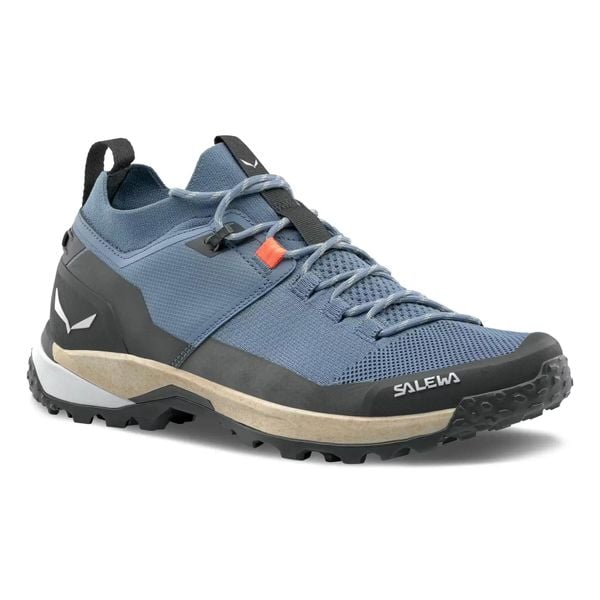 Buty trekkingowe Salewa Puez 2 Knit Ptx. Czarne buty turystyczne Salewa, bez wzorów, z gumy, bez zapięcia, trekkingowe. Za 843.00 zł.