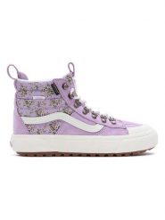 Vans Skórzane sneakersy "SK8-Hi DR MTE-2" w kolorze fioletowym rozmiar: 38. Różowe buty sportowe casual Vans, bez wzorów, bez zapięcia. Za 285.49 zł.