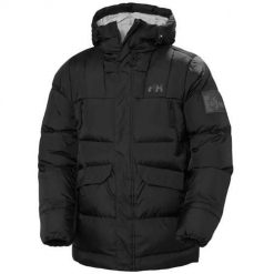Kurtka uniwersalna męska Helly Hansen Arctic Patrol. Czarne kurtki Helly Hansen, na zimę, m, bez wzorów, z materiału, z kapturem. Za 2,091.50 zł.