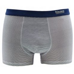 Majtki, Bokserki Granatowe w Paski, Męskie, Elastyczne, Obcisłe, -Pako Jeans. Niebieskie bokserki Pako Jeans, m, bez wzorów, z bawełny. Za 33.00 zł.