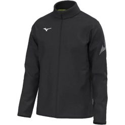 Kurtka z kapturem Mizuno BGRB. Czarne kurtki Mizuno, l, bez wzorów, z kapturem. Za 190.00 zł.