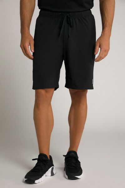 Męska Funkcyjne szorty sportowe elastyczny pas QuickDry. Czarne krótkie spodenki sportowe JAY-PI, m, bez wzorów, z elastanu. Za 199.99 zł.