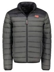 Geographical Norway Kurtka pikowana "Amigoglerc Basic" w kolorze antracytowo-czarnym rozmiar: S. Czarne kurtki Geographical Norway, s, bez wzorów, bez kaptura. Za 128.25 zł.