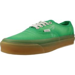 Buty VANS LX AUTHENTIC 44 EK PUN Zielony. Zielone buty trekkingowe Vans, bez wzorów, z tkaniny, bez zapięcia. Za 411.99 zł.