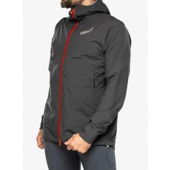 Kurtka biegowa męska Inov-8 VentureLite Jacket FZ. Szare kurtki Inov-8, m, bez wzorów, bez kaptura. Za 686.99 zł.