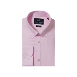KOSZULA PINK BUTTON DOWN. Czerwone koszule Guns&tuxedos, m, bez wzorów, bez kołnierzyka, bez ramiączek. Za 139.99 zł.