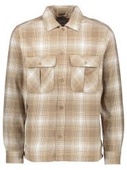 ONLY & SONS Koszula w kolorze beżowo-białym rozmiar: L. Brązowe koszule Only & Sons, l, bez wzorów, z bawełny, bez kołnierzyka, bez ramiączek. Za 106.13 zł.