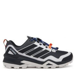 Trekkingi adidas. Szare buty trekkingowe Adidas, bez wzorów, bez zapięcia. Za 469.99 zł.