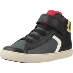 Buty GEOX B GISLI Zielony. Zielone buty turystyczne Geox, bez wzorów, z syntetyku, bez zapięcia, trekkingowe. Za 147.99 zł.