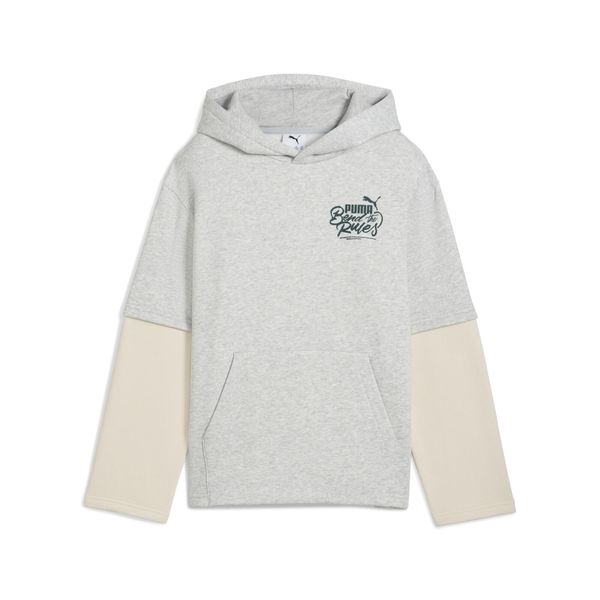 Młodzieżowa warstwowa bluza z kapturem MID90s PUMA. Czarna bluzy z kapturem Puma, m, bez wzorów, z kapturem. Za 199.00 zł.