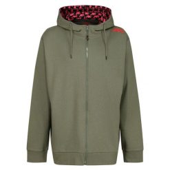 Bluza Męska Wędkarska Na Zamek Khaki Jrc Zipped Hoodie Khaki. Zielone bluzy JRC, m, bez wzorów, bez kaptura. Za 219.99 zł.