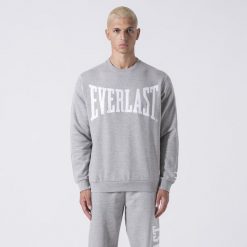 Bluza męska Everlast Exclusive Crewneck. Czarne bluzy EVERLAST, m, bez wzorów, bez kaptura. Za 149.99 zł.