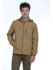 The Time of Bocha Kurtka przejściowa w kolorze beżowym rozmiar: L. Brązowe kurtki The Time of Bocha, l, bez wzorów, bez kaptura. Za 173.99 zł.