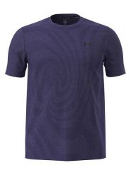 Under Armour Koszulka funkcyjna w kolorze fioletowym rozmiar: S. Różowe t-shirty sportowe Under Armour, bez wzorów, z materiału, bez ramiączek, outdoorowe. Za 112.99 zł.