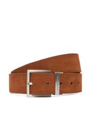 Tommy Hilfiger Pasek Męski Hudson Rev 3.5 AM0AM13945 Brązowy. Brązowe paski Tommy Hilfiger, bez wzorów, ze skóry. Za 289.99 zł.