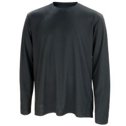T-shirt Unisex Dla Dorosłych Z Długim Rękawem Performance. Zielone bluzki z długim rękawem SPIRO, xl, bez wzorów, bez kołnierzyka, bez ramiączek. Za 77.99 zł.