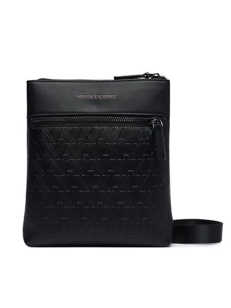 Armani Exchange Saszetka XM003582 AF26662 UC001 Czarny. Czarne saszetki i nerki Armani Exchange, bez wzorów, ze skóry, bez dodatków. Za 429.99 zł.