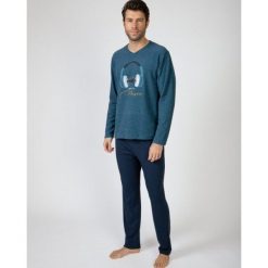Piżama męska rozm. L P751324 Dark Grey. Szare piżamy Massana Homewear, l, bez wzorów, z bawełny, bez ramiączek. Za 320.00 zł.