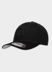 Czapka z daszkiem Pitbull Full Cap haftowane 3D LOGO bez regulacji. Czarne czapki z daszkiem PITBULL, bez wzorów, z bawełny. Za 129.00 zł.