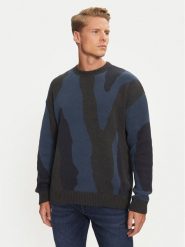 Mustang Sweter Elwood 1015473 Granatowy Regular Fit. Niebieskie swetry rozpinane Mustang, m, bez wzorów, z bawełny, bez kołnierzyka, bez ramiączek. Za 179.99 zł.