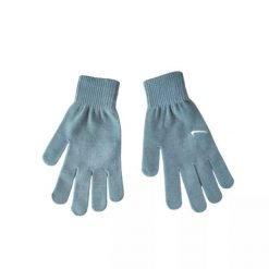 Rękawiczki NIKE KNIT SWOOSH TG 2.0. Szare rękawiczki Nike, bez wzorów. Za 119.99 zł.