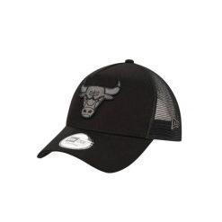 Czapka z daszkiem New Era 9FORTY NBA Chicago Bulls A-Frame Trucker 12523913. Czarne czapki z daszkiem New Era, bez wzorów. Za 99.00 zł.