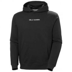 Bluza sportowa męska Helly Hansen Core. Czarne bluzy z kapturem Helly Hansen, m, bez wzorów, z kapturem. Za 479.99 zł.