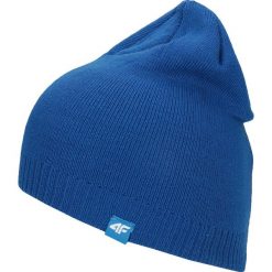 Czapka męska CAM300 - niebieski. Czapki zimowe marki 4F. Za 29.99 zł.