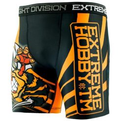Spodenki Vale Tudo do MMA męskie EXTREME HOBBY ANGRY WASP. Czarne odzież kompresyjna EXTREME HOBBY, l, bez wzorów, z elastanu. Za 168.00 zł.