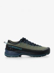 Buty podejściowe męskie La Sportiva TX4 Evo. Zielone buty turystyczne La Sportiva, bez wzorów, z gumy, bez zapięcia, trekkingowe. Za 780.00 zł.