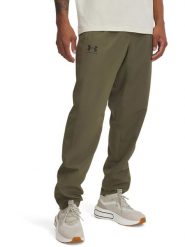 Under Armour Spodnie sportowe w kolorze khaki rozmiar: M. Brązowe spodnie treningowe długie Under Armour, m, bez wzorów. Za 136.45 zł.