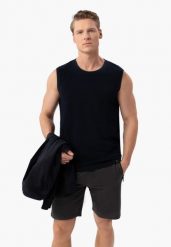 Szorty dresowe M-RISSO. Szare krótkie spodenki sportowe Volcano, m, bez wzorów, z bawełny. Za 99.99 zł.